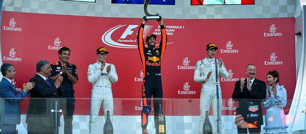 Формула-1 в Баку: тройка победителей - Sputnik Грузия
