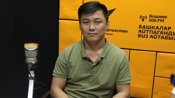 Мастер-тренер по первой доврачебной помощи Замир Дуйшеев во время интервью Sputnik Кыргызстан - Sputnik Грузия