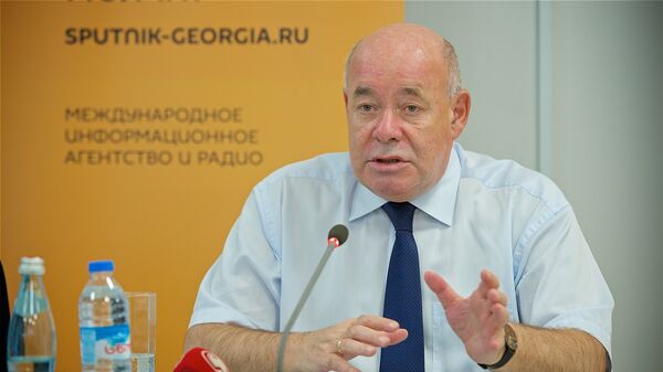 Михаил Швыдкой во время пресс-конференции - Sputnik Грузия