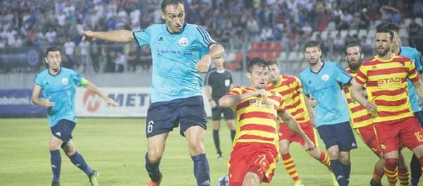 Футбол. Динамо Батуми - Ягелония Польша - Sputnik Грузия