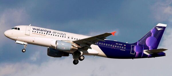 Самолет авиакомпании Kuwait Wataniya Airways - Sputnik Грузия