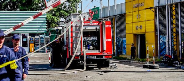 Что бывает после пожара: ситуация на рынке Элиава - Sputnik Грузия