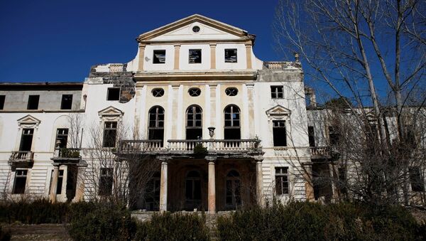 Здание бывшего горноклиматического санатория Либани - Sputnik Грузия