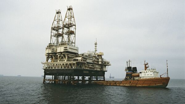 Нефтедобыча в море - Sputnik Грузия