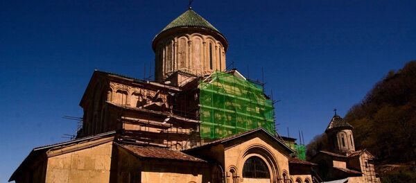 გელათის სამონასტრო კომპლექსი გელათის სამონასტრო კომპლექსი - Sputnik საქართველო