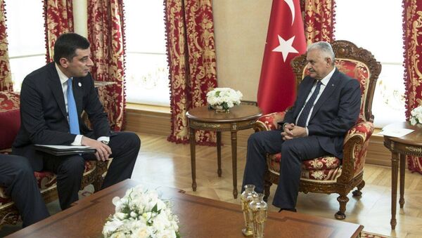 გიორგი გახარია თურქეთში შეხვედრებს მართავს - Sputnik საქართველო
