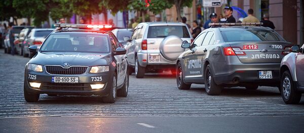 პოლიციის ავტომობილები თბილისში - Sputnik საქართველო