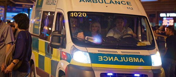 Бригада Скорой помощи на выезде - Sputnik Грузия