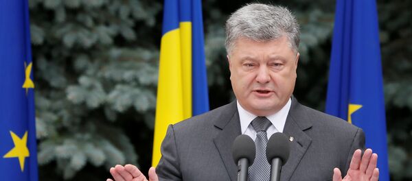 Президент Украины Петр Порошенко Президент Украины Петр Порошенко - Sputnik Грузия