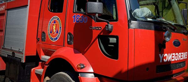 Пожарная машина службы 112 - Sputnik Грузия
