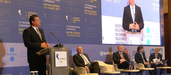 Вице-президент Еврокомиссии по Энергетическому союзу Марош Шефчович - Sputnik Грузия