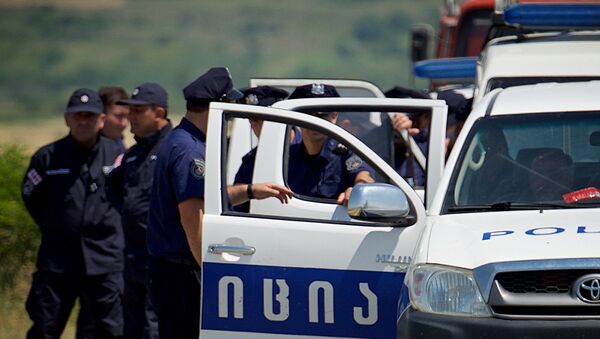 Полиция в Горийском районе, регион Шида Картли - Sputnik Грузия