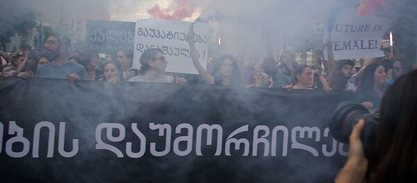 ქალთა სოლიდარობის მარში - Sputnik საქართველო