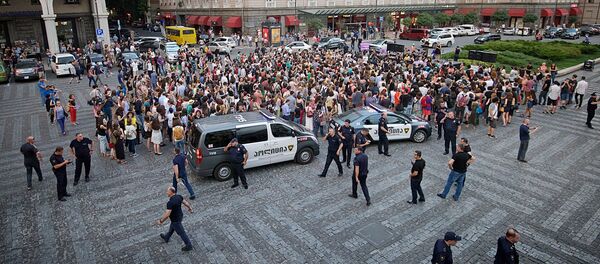 ქალთა წინააღმდეგ ძალადობის მარში თბილისში ქალთა წინააღმდეგ ძალადობის მარში თბილისში - Sputnik საქართველო