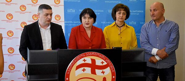 „საქართველოს პატრიოტთა ალიანსის პრესკონფერენცია - Sputnik საქართველო