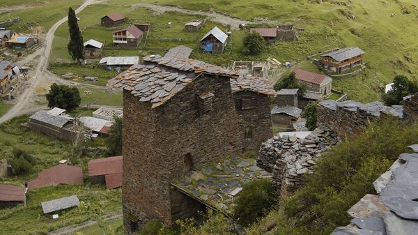 Село Омало в регионе Тушети - Sputnik Грузия