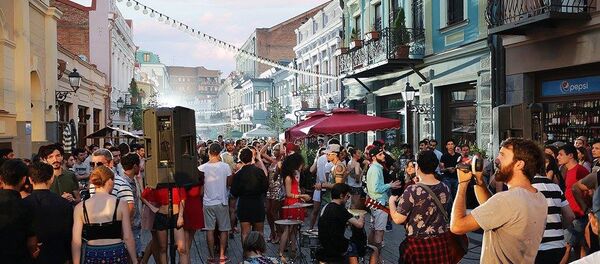 ინდური ფილმის გადაღებები თბილისში ინდური ფილმის გადაღებები თბილისში - Sputnik საქართველო