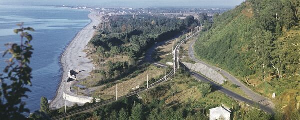 Побережье Черного моря в районе Кобулети - Sputnik Грузия