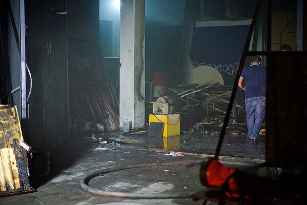 От огня пострадали технические помещения, сгорели несколько декораций - Sputnik Грузия