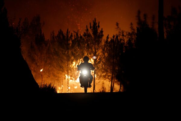 В центральной части Португалии не удается остановить распространение лесных пожаров. Спасателям пришлось эвакуировать жителей десяти населенных пунктов. В ликвидации задействованы около двух тысяч человек и спецтехника, в том числе самолеты - Sputnik Грузия