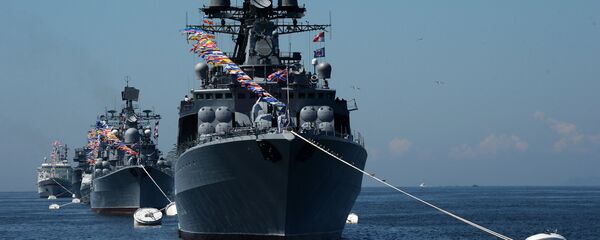 Генеральная репетиция военно-морского парада ко дню ВМФ во Владивостоке - Sputnik Грузия
