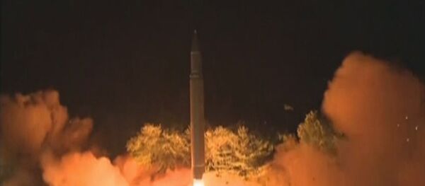 Запуск баллистической ракеты в Северной Корее - Sputnik Грузия