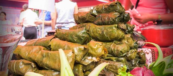 Праздник толмы в Батуми: армянская диаспора провела конкурс-фестиваль - Sputnik Грузия