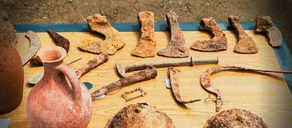 GEO აჭარაში პეტრას ციხე-ქალაქის ტერიტორიაზე GEO აჭარაში პეტრას ციხე-ქალაქის ტერიტორიაზე - Sputnik საქართველო