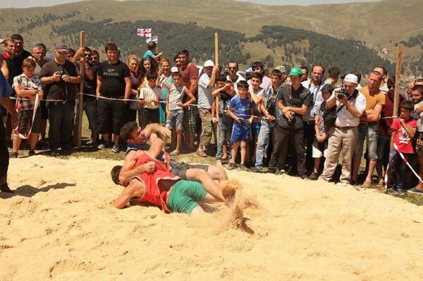 Празднование Шуамтоба в высокогорной Аджарии - Sputnik Грузия