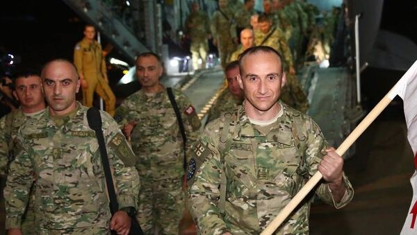 Грузинские военные вернулись из ЦАР - Sputnik Грузия