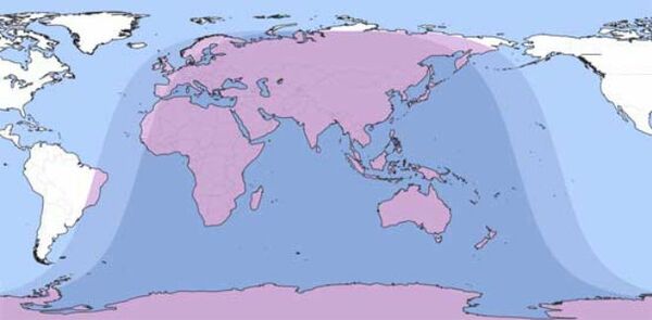 Карта лунного затмения 7 августа 2017 года Карта лунного затмения 7 августа 2017 года - Sputnik Грузия