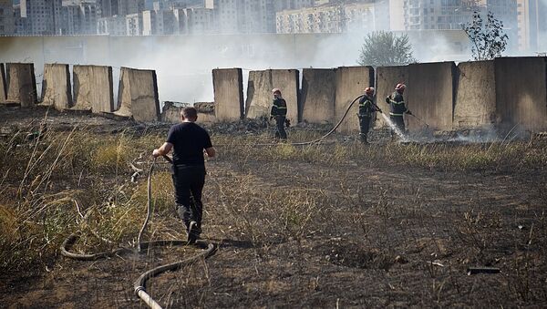 Пожар в Диди Дигоми - Sputnik Грузия