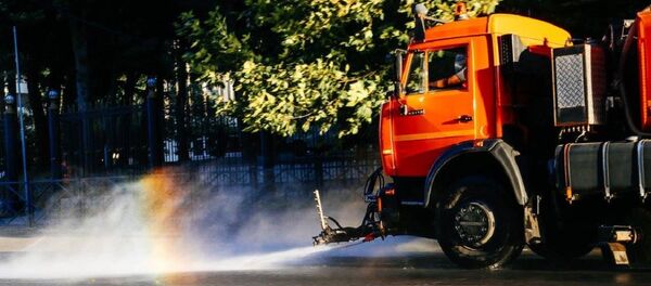 Уборочная машина Тбилсервис групп - Sputnik Грузия