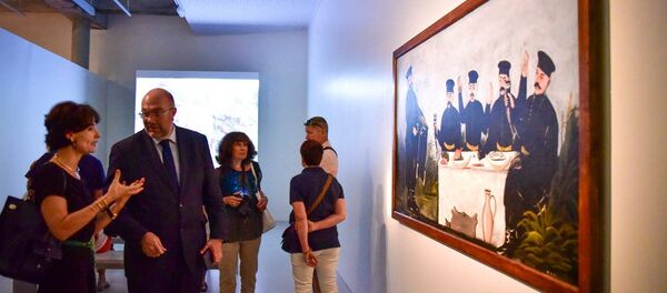 Екатерина Сирадзе-Делоне и Стефан Травер - Sputnik Грузия