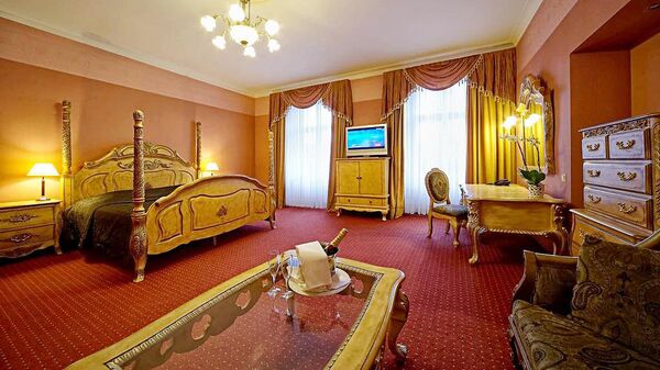 Интерьер гостиницы Garden Palace в Риге Интерьер гостиницы Garden Palace в Риге - Sputnik Грузия