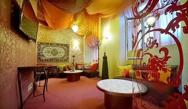 Интерьер гостиницы Garden Palace в Риге Интерьер гостиницы Garden Palace в Риге - Sputnik Грузия