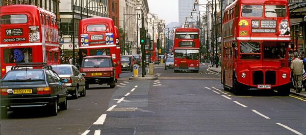 На Оксфордской улице в Лондоне - Sputnik Грузия