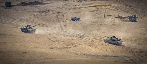 ვაზიანის პოლიგონზე Noble Partner სამხედრო წვრთნების ფარგლებში საბძროლო სროლები გაიმართა - Sputnik საქართველო