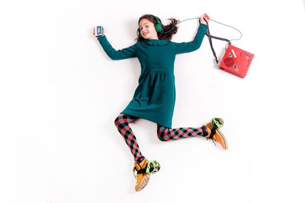 მწვანე ტრიკოტაჟის კაბა - Sputnik საქართველო