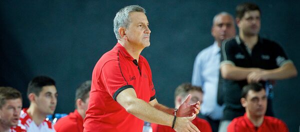 Главный тренер сборной Грузии по баскетболу Элиас Зурос - Sputnik Грузия