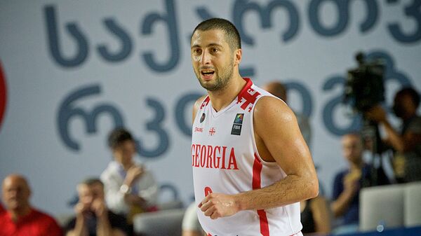 Баскетболист сборной Грузии Георгий Цинцадзе - Sputnik Грузия