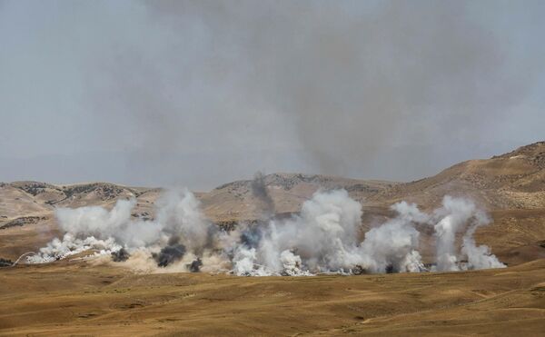 Полевые учения на базе в Вазиани - учения Достойный партнер 2017 (Noble Partner) - Sputnik Грузия