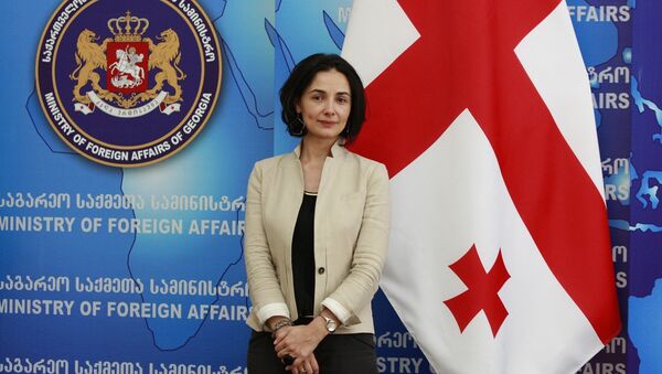 Посол Грузии во Франции Екатерина Сирадзе-Делоне - Sputnik Грузия