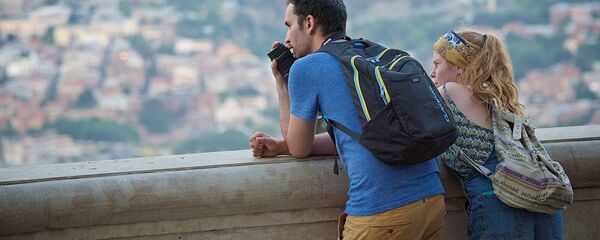 ტურისტები მთაწმინდაზე ტურისტები მთაწმინდაზე - Sputnik საქართველო