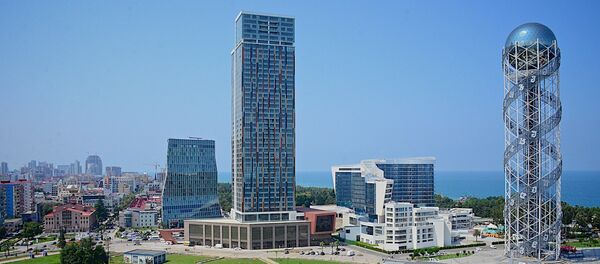 Вид на город Батуми с колеса обозрения - Sputnik Грузия