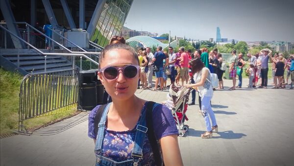 Везде одни туристы: репортер Sputnik о канатке в Тбилиси - Sputnik Грузия