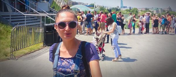 Везде одни туристы: репортер Sputnik о канатке в Тбилиси - Sputnik Грузия