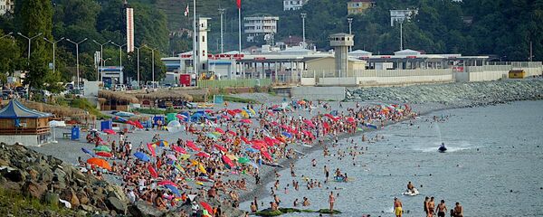 დამსვენებლები სარფში დამსვენებლები სარფში - Sputnik საქართველო