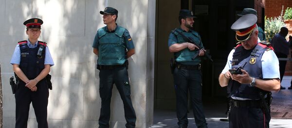 პოლიცია ბარსელონაში პოლიცია ბარსელონაში - Sputnik საქართველო