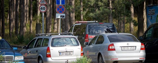 პოლიცია ლისის ტბასთან - Sputnik საქართველო